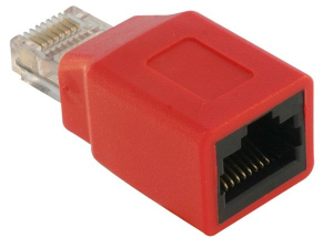 Delock DL65025 RJ45 Crossover adapter male - female