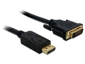 DeLock DL82591 Displayport - DVI 24+1 kábel apa - apa 2.0m