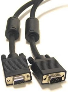 Wiretek VGA HQ hosszabbító kábel 3m (PV11E-3)