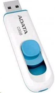 Pen Drive 16GB ADATA Classic C008 fehér USB2.0 (AC008-16G-RWE)