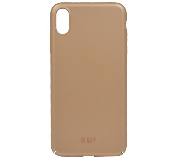 MOFI műanyag telefonvédő (ultravékony) ARANY [Apple iPhone XS Max 6.5]
