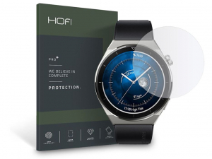 HOFI Glass Pro+ Huawei Watch GT 3 Pro (46mm) &uuml;veg k&eacute;pernyőv&eacute;dő f&oacute;lia (FN0406)