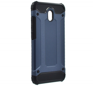 Defender műanyag telefonv&eacute;dő (k&ouml;zepesen &uuml;t&eacute;s&aacute;ll&oacute;, l&eacute;gp&aacute;rn&aacute;s sarok, szilikon belső, f&eacute;mhat&aacute;s) S&Ouml;T&Eacute;TK&Eacute;K [Xiaomi Redmi 8A]