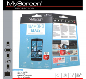 MYSCREEN DIAMOND GLASS k&eacute;pernyőv&eacute;dő &uuml;veg (extra karc&aacute;ll&oacute;, &uuml;t&eacute;s&aacute;ll&oacute;, 0.33mm, 9H, NEM &iacute;ves) &Aacute;TL&Aacute;TSZ&Oacute; [Huawei P9 Lite (2017)]