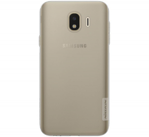 NILLKIN NATURE szilikon telefonv&eacute;dő (0.6 mm, ultrav&eacute;kony) SZ&Uuml;RKE [Samsung Galaxy J4 (2018) SM-J400F]