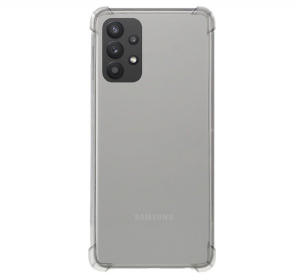 ROAR JELLY ARMOR műanyag telefonvédő (szilikon keret, közepesen ütésálló, légpárnás sarok) ÁTLÁTSZÓ [Samsung Galaxy A32 5G (SM-A326)]