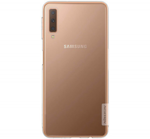 NILLKIN NATURE szilikon telefonv&eacute;dő (0.6 mm, ultrav&eacute;kony) &Aacute;TL&Aacute;TSZ&Oacute; [Samsung Galaxy A7 (2018) SM-A750F]