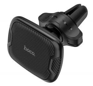 HOCO CA65 aut&oacute;s tart&oacute; (szellőzőre, 360&deg;-ban forgathat&oacute;, m&aacute;gneses) FEKETE (CA65_B)