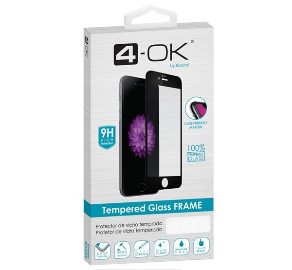 4-OK képernyővédő üveg (3D full glue, íves, teljes felületén tapad, tok barát, karcálló, 9H) FEKETE [Xiaomi 11 Lite 5G NE]