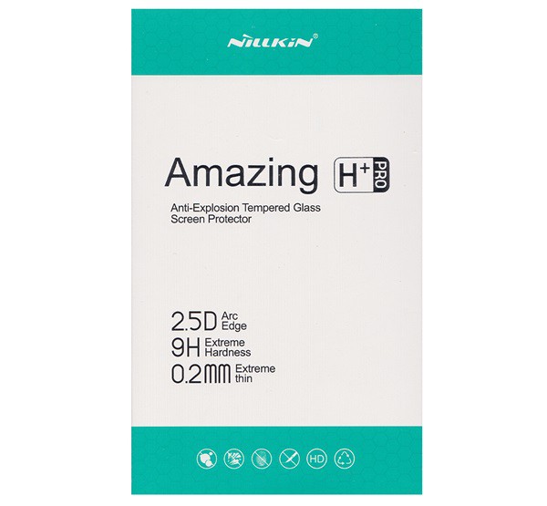 NILLKIN H+ PRO képernyővédő üveg (2.5D lekerekített szél, karcálló, UV szűrés, ultravékony, 0.2mm, 9H) ÁTLÁTSZÓ [Samsung Galaxy M22 (SM-M225F)]