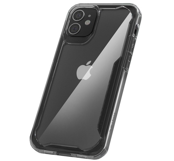 Műanyag telefonvédő (szilikon hátlap, ultravékony, közepesen ütésálló, légpárnás sarok) ÁTLÁTSZÓ [Apple iPhone 12 mini]