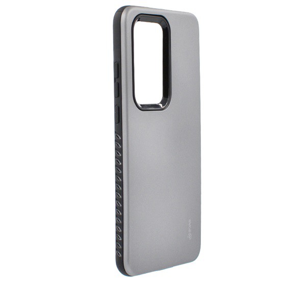 ROAR RICO ARMOR szilikon telefonvédő (közepesen ütésálló, műanyag hátlap, matt) SZÜRKE [Huawei P40 Pro 5G]