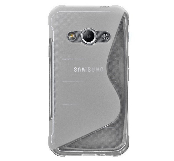 Szilikon telefonvédő (S-line) ÁTLÁTSZÓ [Samsung Galaxy Xcover 3 (SM-G388)]