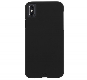 CASE-MATE BARELY THERE műanyag telefonv&eacute;dő (ultrak&ouml;nnyű,cm036240 ut&oacute;dja) FEKETE [Apple iPhone XS 5.8]