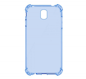 Szilikon telefonvédő (közepesen ütésálló, légpárnás sarok) KÉK [Samsung Galaxy J3 (2017) SM-J330 EU]
