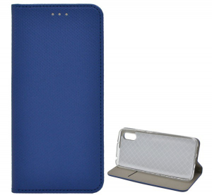 Tok &aacute;ll&oacute;, bőr hat&aacute;s&uacute; (FLIP, oldalra ny&iacute;l&oacute;, asztali tart&oacute; funkci&oacute;, rombusz minta) S&Ouml;T&Eacute;TK&Eacute;K [Xiaomi Redmi 9A (Redmi 9 AT)]