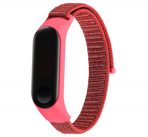P&oacute;tsz&iacute;j (nylon, t&eacute;pőz&aacute;ras, l&eacute;g&aacute;teresztő, 15 mm, speci&aacute;lis) PIROS [Xiaomi MI Band 4]