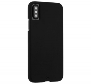 CASE-MATE BARELY THERE műanyag telefonv&eacute;dő (ultrak&ouml;nnyű) FEKETE [Apple iPhone XS 5.8]