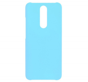 Műanyag telefonvédő (gumírozott) VILÁGOSKÉK [Xiaomi Redmi K30 / K30 5G]