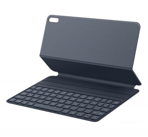 HUAWEI bluetooth billentyűzet (asztali tartó funkció, QWERTY, angol nyelvű) SÖTÉTSZÜRKE [Huawei MatePad 10.4 LTE (BAH3-AL00)]