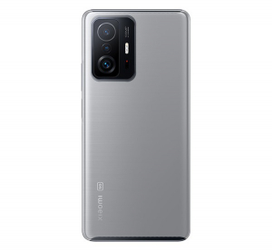 Műanyag telefonvédő (gumírozott) ÁTLÁTSZÓ [Xiaomi 11T Pro]