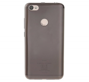 XIAOMI szilikon telefonv&eacute;dő FEKETE [Xiaomi Redmi Note 5A Prime]