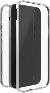 Black Rock 360° Glass Cover Apple iPhone 13 tok ezüst (1170TGC08)