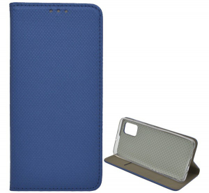 Tok &aacute;ll&oacute;, bőr hat&aacute;s&uacute; (FLIP, oldalra ny&iacute;l&oacute;, asztali tart&oacute; funkci&oacute;, rombusz minta) S&Ouml;T&Eacute;TK&Eacute;K [Samsung Galaxy A51 (SM-A515F)]