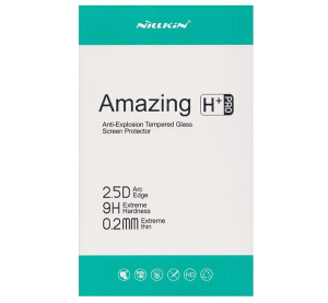 NILLKIN H+ PRO k&eacute;pernyőv&eacute;dő &uuml;veg (2.5D lekerek&iacute;tett sz&eacute;l, karc&aacute;ll&oacute;, UV szűr&eacute;s, ultrav&eacute;kony, 0.2mm, 9H) &Aacute;TL&Aacute;TSZ&Oacute; [Samsung Galaxy A21s (SM-A217F)]