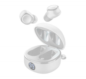 CELLULARLINE EVADE 2 bluetooth fülhallgató SZTEREO (v5.0, TWS, mikrofon, zajszűrő, LED töltésjelző + töltőtok) FEHÉR (BTEVADE2TWSW)