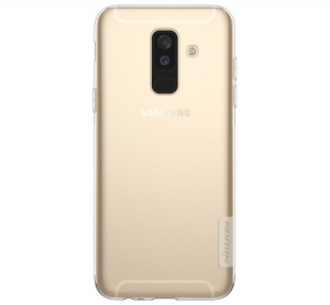 NILLKIN NATURE szilikon telefonv&eacute;dő (0.6 mm, ultrav&eacute;kony) &Aacute;TL&Aacute;TSZ&Oacute; [Samsung Galaxy A6+ (2018) SM-A605F]