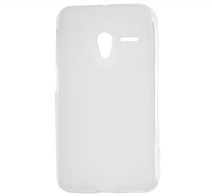 Szilikon telefonvédő (matt) ÁTLÁTSZÓ [Alcatel Pixi 3 4 (OT-4013)]