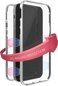 Black Rock 360° Glass Cover Apple iPhone 13 Pro Max tok ezüst (1180TGC08)