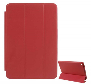 Tok &aacute;ll&oacute; (FLIP, oldalra ny&iacute;l&oacute;, TRIFOLD asztali tart&oacute; funkci&oacute;) PIROS [Apple IPAD mini 5 (2019)]