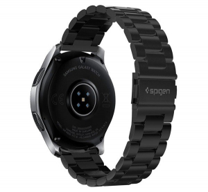 SPIGEN MODERN FIT p&oacute;tsz&iacute;j (univerz&aacute;lis, 22 mm f&eacute;m, &aacute;ll&iacute;that&oacute;) FEKETE