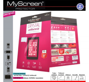 MYSCREEN CRYSTAL képernyővédő fólia (3H, telefonhoz) ÁTLÁTSZÓ [Asus PadFone S]