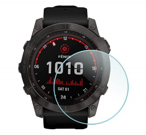Kijelzőv&eacute;dő &uuml;veg (2.5D, lekerek&iacute;tett sz&eacute;l, karc&aacute;ll&oacute;, 9H) &Aacute;TL&Aacute;TSZ&Oacute; [Garmin Fenix 7X]