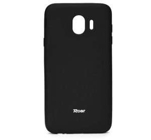 ROAR ALL DAY szilikon telefonv&eacute;dő (ultrav&eacute;kony, matt) FEKETE [Samsung Galaxy J4 (2018) SM-J400F]