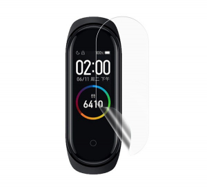 Képernyővédő fólia (TPU, NEM íves, NEM ráhajló) ÁTLÁTSZÓ [Xiaomi Mi Band 6 ]