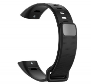 P&oacute;tsz&iacute;j (szilikon, &aacute;ll&iacute;that&oacute;, 19.5 mm) FEKETE [Honor Band 2 Pro]