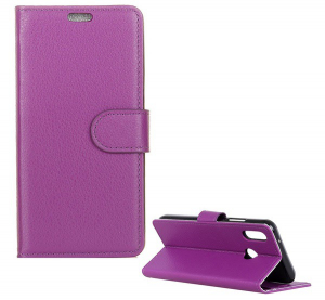 Tok &aacute;ll&oacute;, bőr hat&aacute;s&uacute; (FLIP, oldalra ny&iacute;l&oacute;, asztali tart&oacute; funkci&oacute;, pr&eacute;mium) LILA [Alcatel 5V (OT-5060D)]