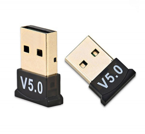 Bluetooth adapter SZTEREO (V5.0, USB 2.0, mini) FEKETE