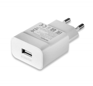 HUAWEI hálózati töltő USB aljzat (5V / 2000mA, 10W, gyorstöltés támogatás) FEHÉR (AP81 / HW-050200E01 / HW-050200E02)