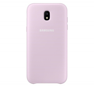 SAMSUNG műanyag telefonvédő (dupla rétegű, gumírozott) RÓZSASZÍN [Samsung Galaxy J5 (2017) SM-J530 EU]