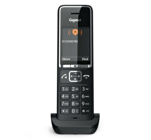 TELEFON k&eacute;sz&uuml;l&eacute;k, DECT / hordozhat&oacute; Gigaset Comfort 550 FEKETE (S30852-H3001-S204)
