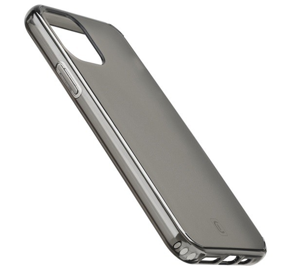 CELLULARLINE műanyag telefonvédő (szilikon keret, közepesen ütésálló, antibakteriális) FEKETE [Apple iPhone 11 Pro Max]