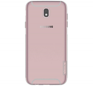 NILLKIN NATURE szilikon telefonv&eacute;dő (0.6 mm, ultrav&eacute;kony) SZ&Uuml;RKE [Samsung Galaxy J5 (2017) SM-J530 EU]