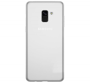 Szilikon telefonvédő (ultravékony) ÁTLÁTSZÓ [Samsung Galaxy A8 Plus (2018) SM-A730F]