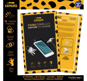 MYSCREEN GEPARD FLEXI GLASS képernyővédő üveg (karcálló, ütésálló, 0.17mm, 7H) ÁTLÁTSZÓ [LG G3 (D850)]