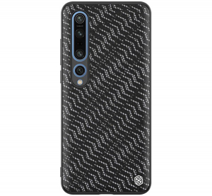 NILLKIN TWINKLE szilikon telefonvédő (közepesen ütésálló, műanyag hátlap, környezetbarát, csillogó) EZÜST [Xiaomi MI 10 Pro 5G]